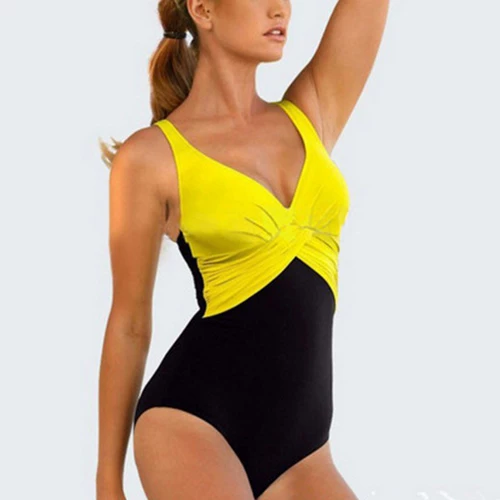 Купальный купальный костюм для купальников с одним купанием для женщин плюс размер