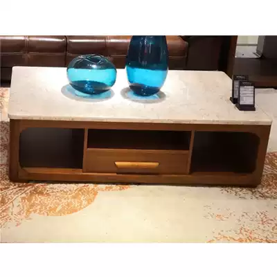 Chihua Shi first class 9506 natural marble coffee table TV cabinet corner table dining table dining chair
