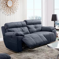 Cabins of the Sesame Street Nordic Large-style Living Room Technology Buyi Lazy Human Function Couch Cheese F-8875M