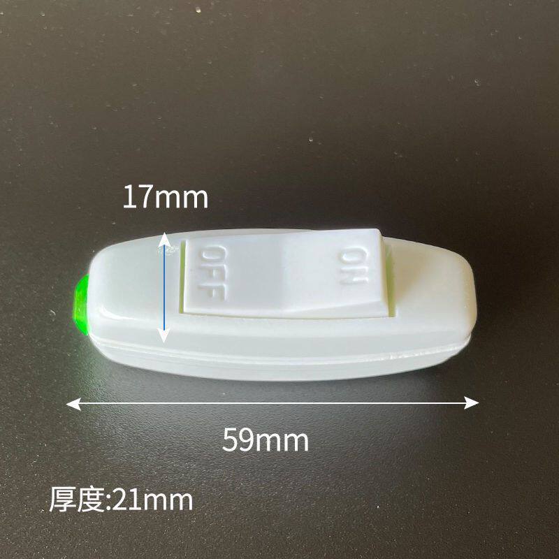 White headboard switch 6Aa High power online control button switch bedside table light LED midway switch