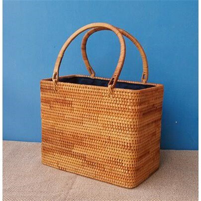  Vietnamese Autumn Vine-knitted portable retro Handmade with tea-way accessories tea set to contain the storage basket Mori ensemble bag-Taobao