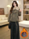 2025 new autumn and winter women's clothing thin thin cotton jacket short coat Korean Kendou style loose and slim cotton coat
