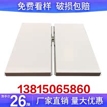  Anti-static floor Machine room wall panel Machine room anti-static color steel plate fire and dustproof wall panel steel composite wall panel