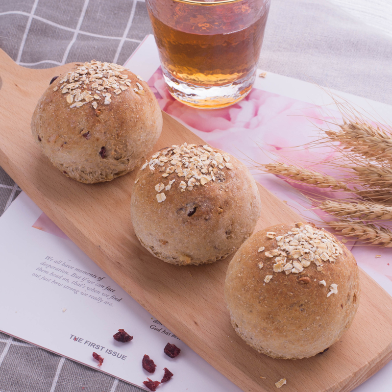 Shen Brother Cranberry Berry Fruit Kernel Total Wheat Bread No Oil No Cane Sugar Cereals Fat Card Low Substitute Food Breakfast Bread