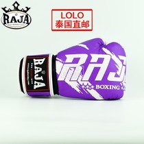 RAJA Thai TATTOO Boxing Tai Boxing Gloves Loose to Fight Fight Training Purple