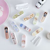 Myopia contact lens clip tweezers one tool washer aid girl portable simple and transparent