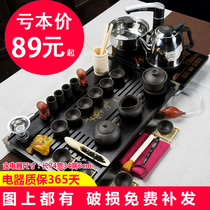 Kung Fu tea set set home set purple sand tea set teapot set home tea set simple tea set tea set