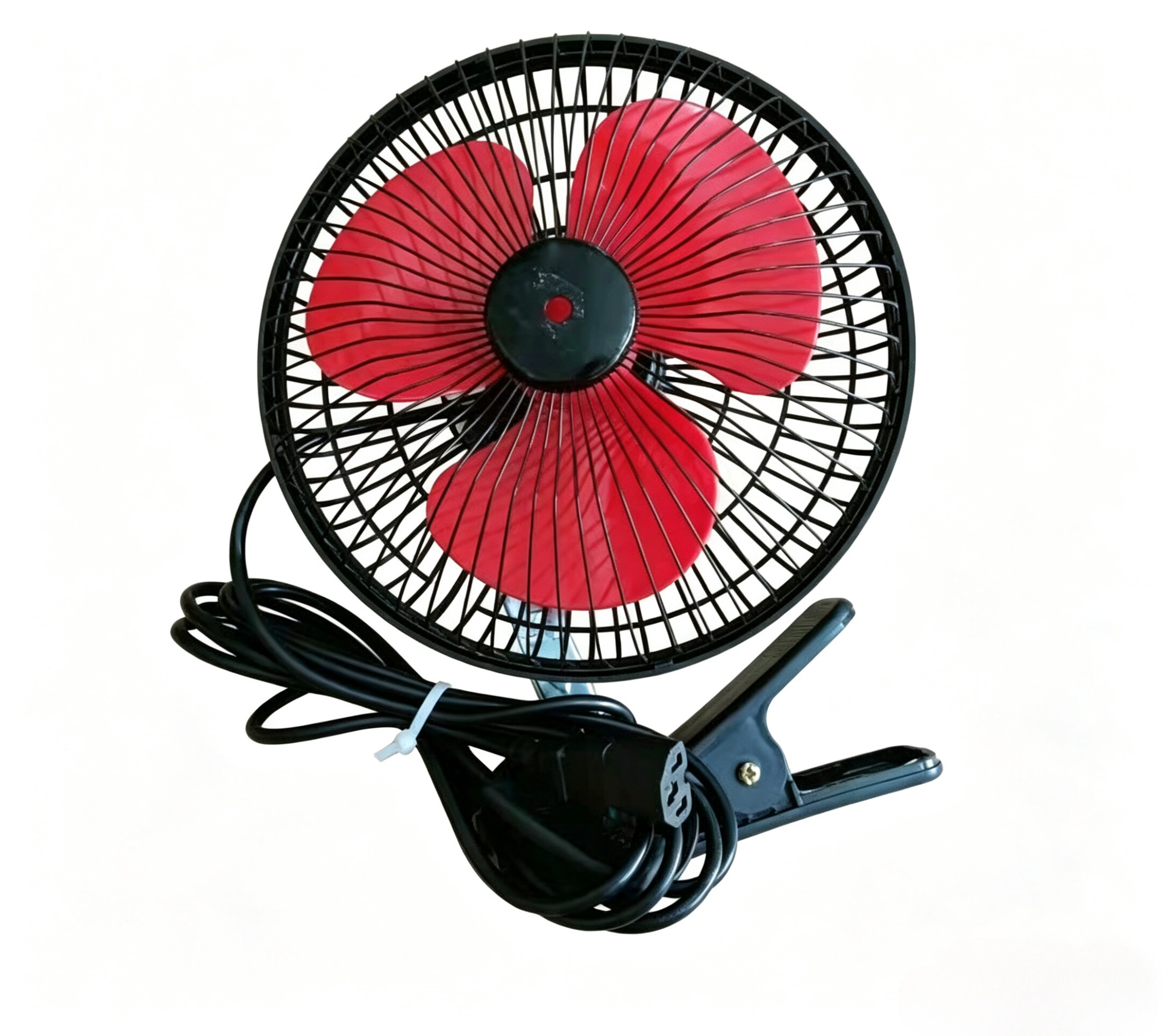Electric Vehicle Fan, Battery-Powered Tricycle Small Fan, 12V 48V 60V 72V Enclosed Car Fan, Night Market Electric Fan
