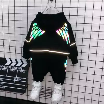 Pailan Senma children's clothing boys autumn suit 2020 new foreign style boy sportswear spring and autumn children handsome