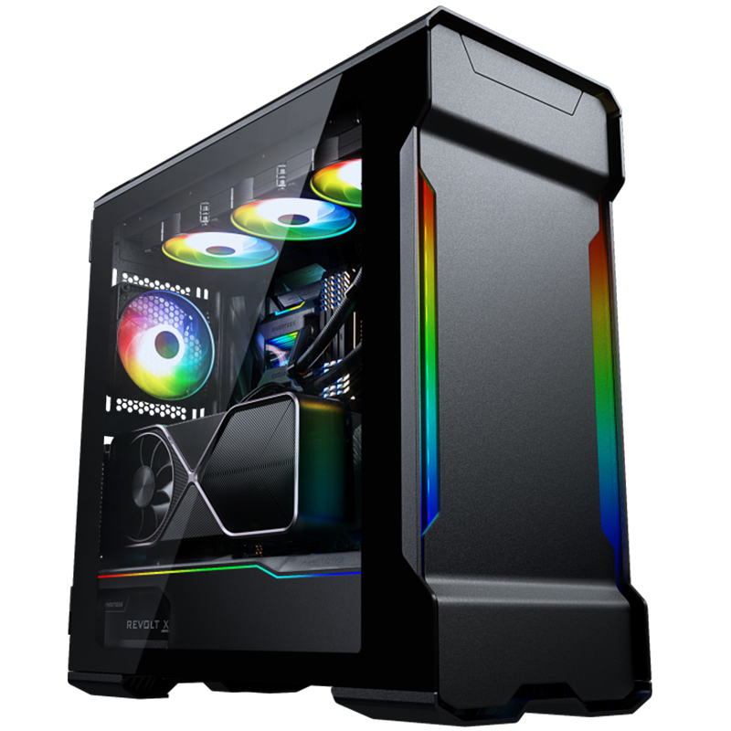 PHANTEKS chaser Evolv X 518 dual system RGB tempered glass water cooled EATX computer aluminum housing