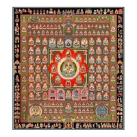 Тибетская тангка Кинг Конг Тибетская Тибетская Тибетская Мандала Фото