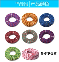 National standard pure copper RVS flower wire 2 core 0 75 1 1 5 2 5 fire line Factory label lamp head wire