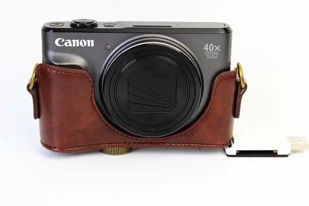 Thích hợp cho túi đựng máy ảnh tele lớn Canon PowerShot SX730 HS Bao da Canon SX740 - Phụ kiện máy ảnh kỹ thuật số