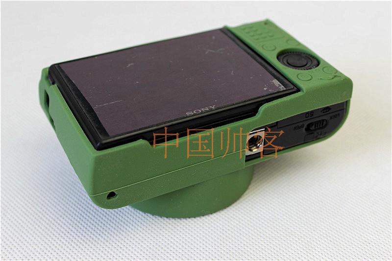 Thích hợp cho túi đựng máy ảnh thẻ đen Sony RX100III vỏ silicon DCS-RX100M3 M4 m5 - Phụ kiện máy ảnh kỹ thuật số túi máy ảnh herringbone