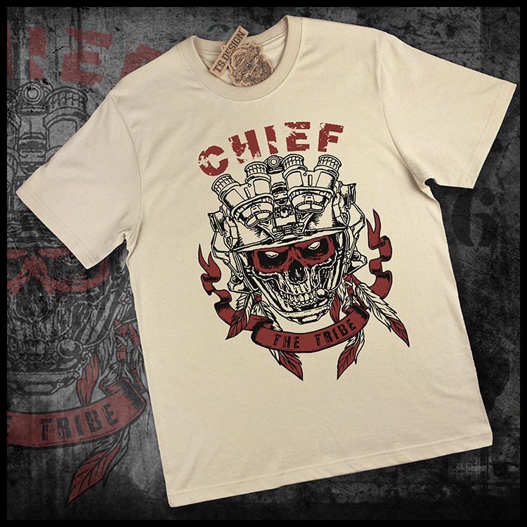 (Tactical Bone Frog) Seal Red Team Tribal Chief pure cotton short sleeve T-shirt-Taobao