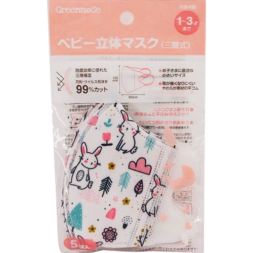 Японская детская одноразовая мультяшная медицинская маска подходит для мужчин и женщин