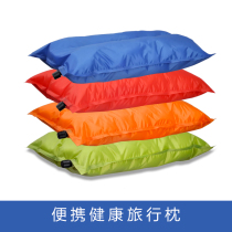 Outdoor automatic inflatable pillow Camping portable travel pillow Lunch break pillow Aircraft waist pillow Folding single pillow