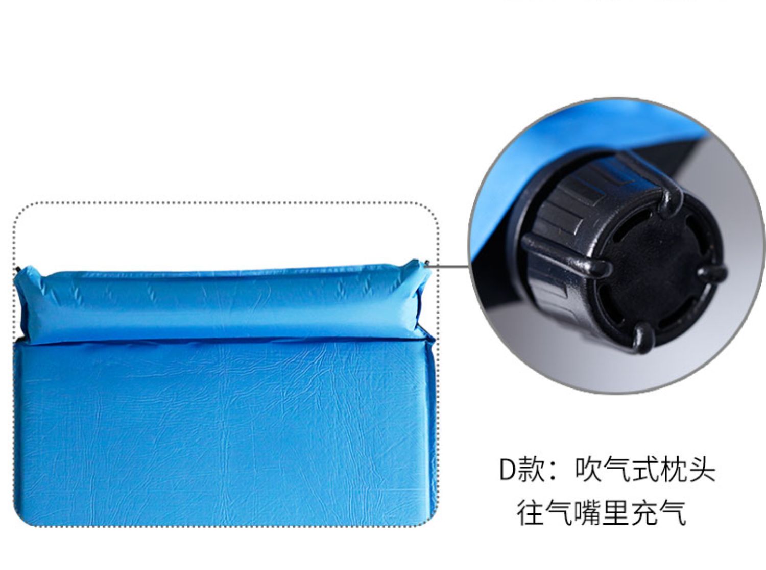 Tự động đệm bơm hơi di động mở rộng dày chống ẩm mat có thể là đôi không khí ngoài trời giường lều ngủ mat - Thảm chống ẩm / Mat / Gối chiếu xốp cho bé