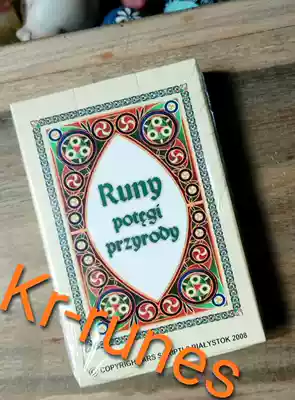 Out-of-print Norse mythology Viking as a stone four-element plant, RUNE energy, carrune Taro