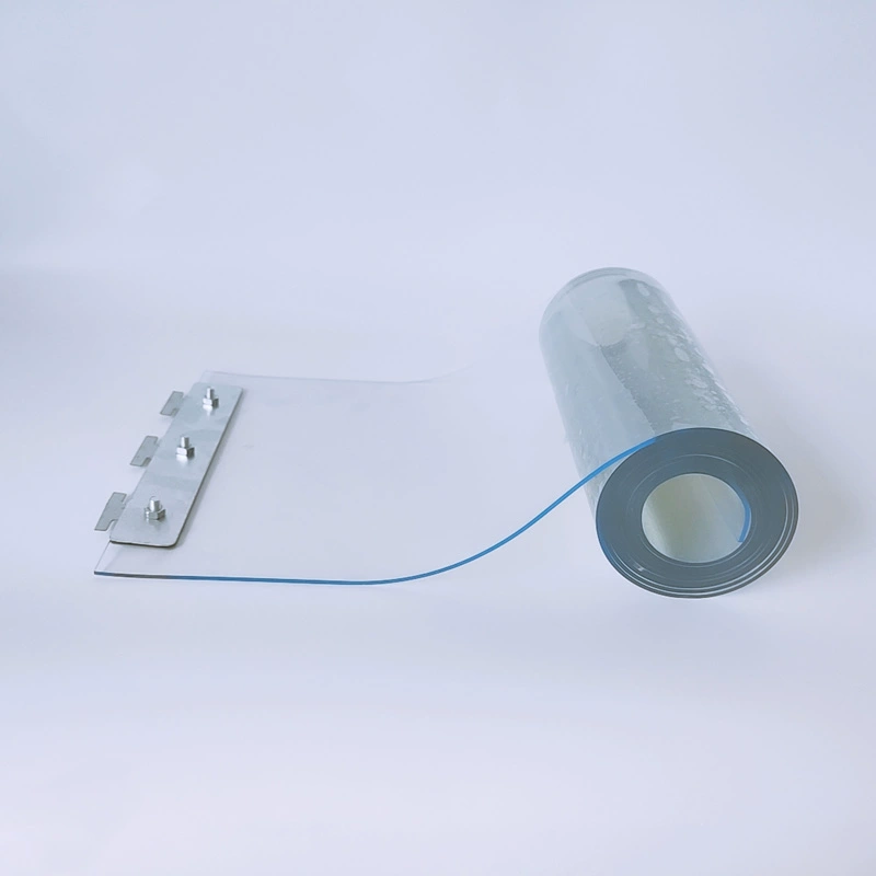 phụ kiện rèm cuốn Rèm cửa mềm để giữ ấm và chống gió Vách ngăn điều hòa không khí bằng nhựa PVC trong suốt để tránh gió và giữ ấm và ngăn điều hòa rèm da thương mại thanh treo màn rèm cửa