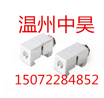 ISO aluminum alloy C type hoop vacuum flange caliper bolt vacuum bilateral hoop hook type card