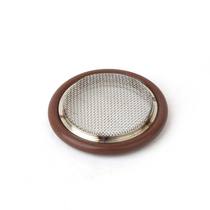 KF16 25 40 50-160 50-160 with mesh bracket send fluorine rubber ring 304 Vacuum central mesh bracket strainer