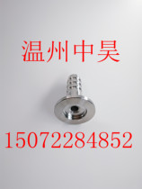 304 stainless steel vacuum quick fit leather pick up pagoda pipe windpipe joint KF 10 16 25 40 40 50