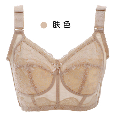 内衣女大胸显小文胸超薄款显瘦br