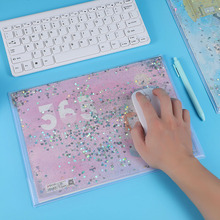 文艺日历年历记事本流沙鼠标垫