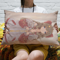 Virtual anchor asoul Jiarans dog Nailin Bella around the hand doll pillow custom two-dimensional cushion