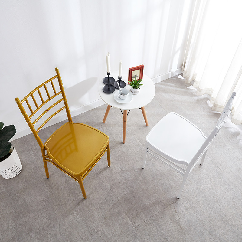 Bamboo Festival Chair Outdoor Lawn Wedding Chair Wedding Wedding Wedding Chair Banquet Chair White Golden Bamboo Festival Chair Hotel Chair