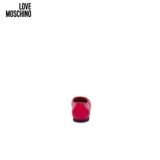 Женские балетки в форме сердца с этикеткой в форме сердца Love Moschino 25 