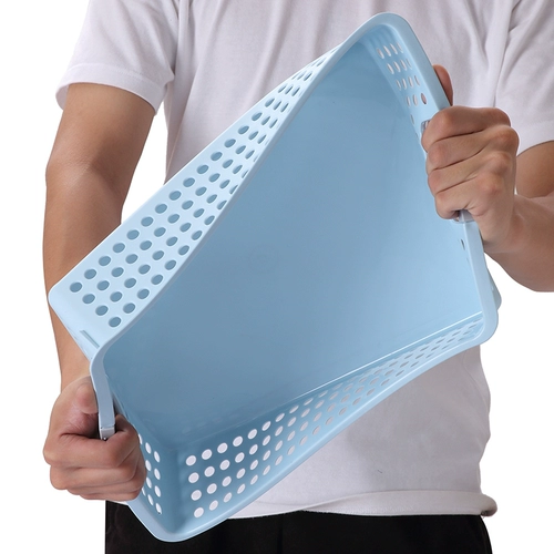 Настольная пластиковая прямоугольная корзина для хранения для документов