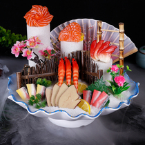 Simulated Salmon Model Seafood Stick Model Japanese Food Model Plastic Arctic Begoose Liver Model