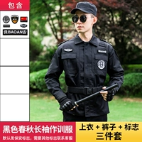 Черная пружина и осень [Вверху + брюки + логотип]