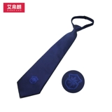 Галстук для работы подходит для мужчин и женщин с молнией, рубашка, нескользящая униформа