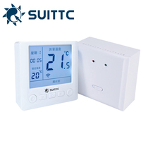 Xinyuan SUITTC 8606RS wall-mounted furnace thermostat wireless thermostat remote wireless battery power supply