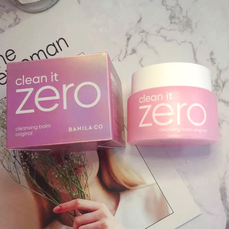 Zero banila coBanlan Cleansing Cream Facial Deep Deep Cleansing Cream 100ml Mới nước tẩy trang loreal màu hồng