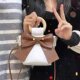 Summer New DIY Bow-Knot Bucket Bag Trendy LAOSHU Handmade Weaving Material Kit Gift for Girlfriend