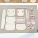 DIY Handmade Bag in the Same Style as on Douyin, Self-Made Cartoon Cute Cinnamoroll Niche Fashion Shoulder Crossbody Bag for Girls