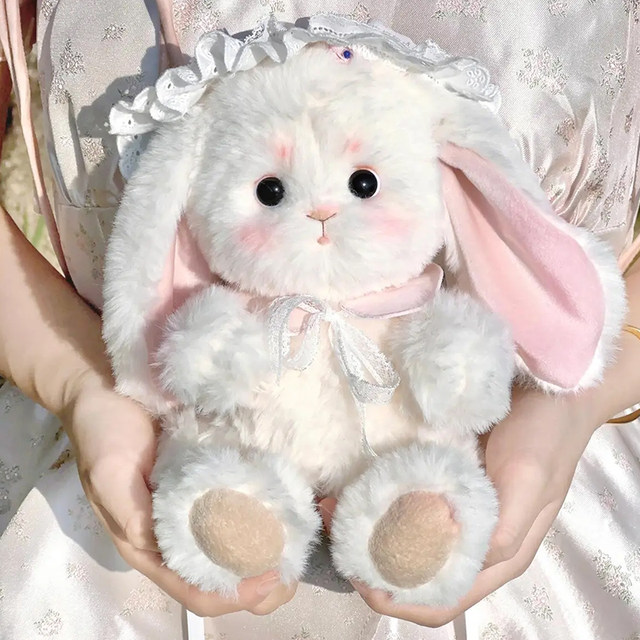 Handmade DIY Lilian Lop-Eared Rabbit Original LAOSHU Plush LAOSHU Jointed Doll Material Kit Cute Rabbit
