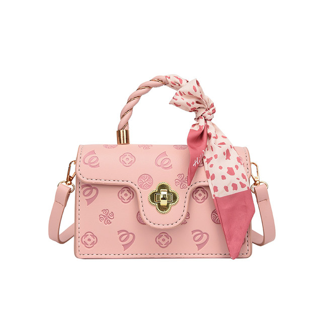 Tiktok-Style DIY Small Square Bag, Handmade Woven Bag, Cherry Blossom Bag Material Kit LAOSHU for Making a Shoulder Bag to Give to Your Girlfriend