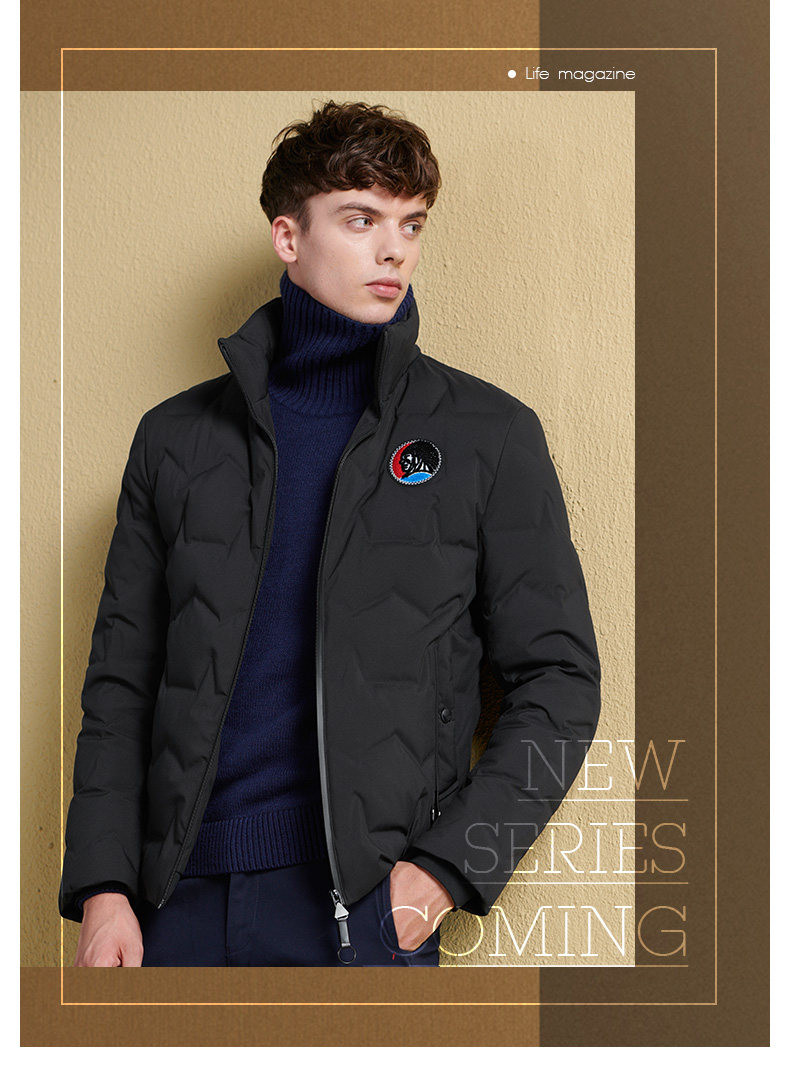 Blouson homme QZHIHE    en Polyester - Ref 3121857 Image 10
