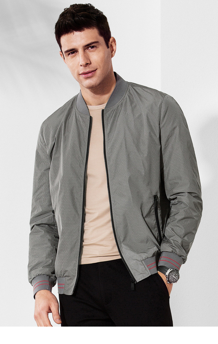 Blouson homme QZHIHE    manches longues en Polyester - Ref 3116628 Image 23