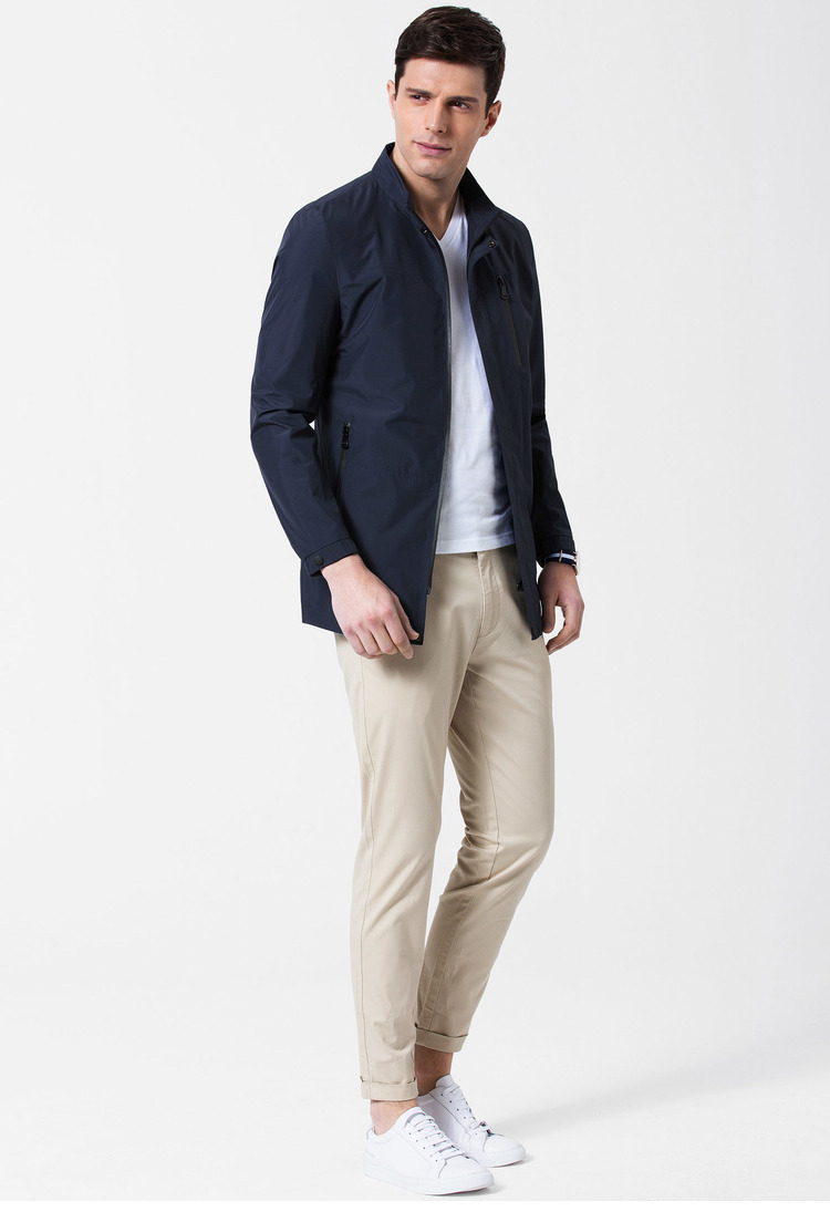 Blouson homme QZHIHE    manches longues en Polyester - Ref 3116449 Image 24