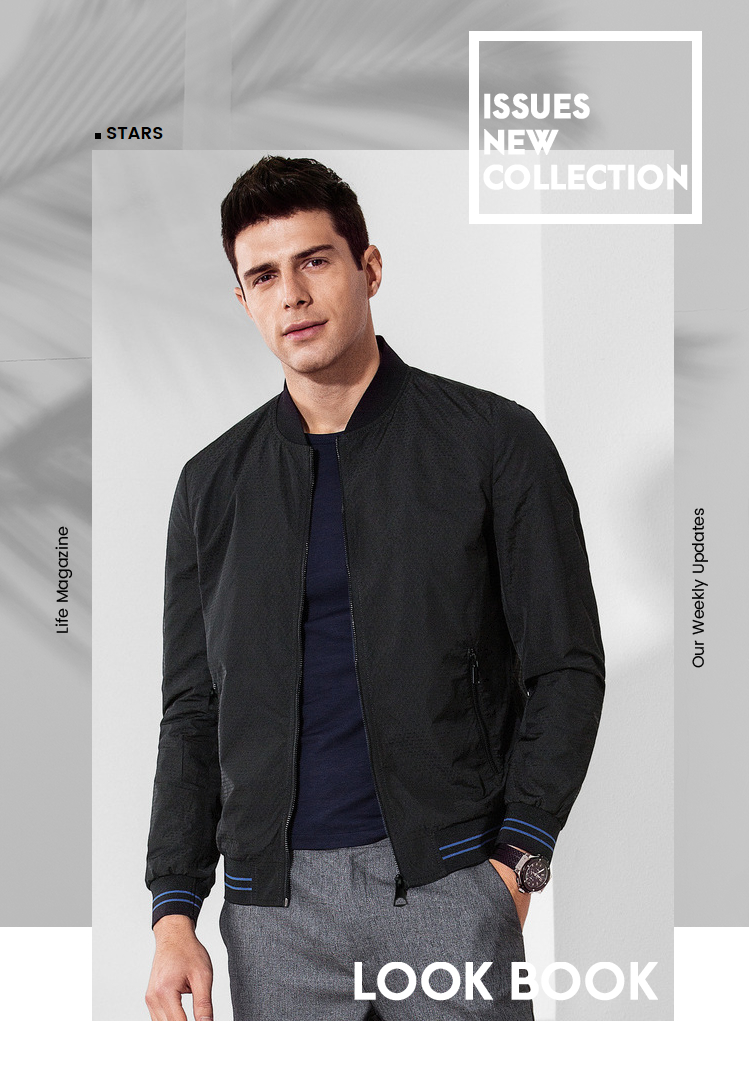 Blouson homme QZHIHE    manches longues en Polyester - Ref 3116628 Image 10