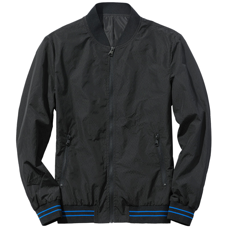 Blouson homme QZHIHE    manches longues en Polyester - Ref 3116628 Image 5