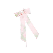 Sanfu Guo style pink and white long ribbon hair insert single new Chinese style hair accessories hairpin hairpin 832841