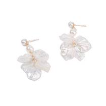 Sanfu retro holiday glitter earrings pair beautiful temperament jewelry earrings accessories earrings 833144