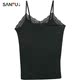 Sanfu nữ mùa xuân phụ nữ vest ren ngọt ngào dây đeo cổ chữ V bên trong top đáy vest 419.628.